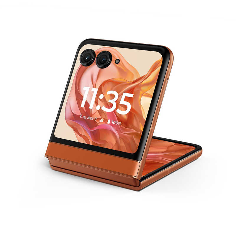 モトローラ モトローラ SIMフリースマートフォン razr 50 MediaTek Dimensity 7300X 6.9インチ メモリ/ストレージ：12GB/512GB スプリッツオレンジ PB230002JP PB230002JP