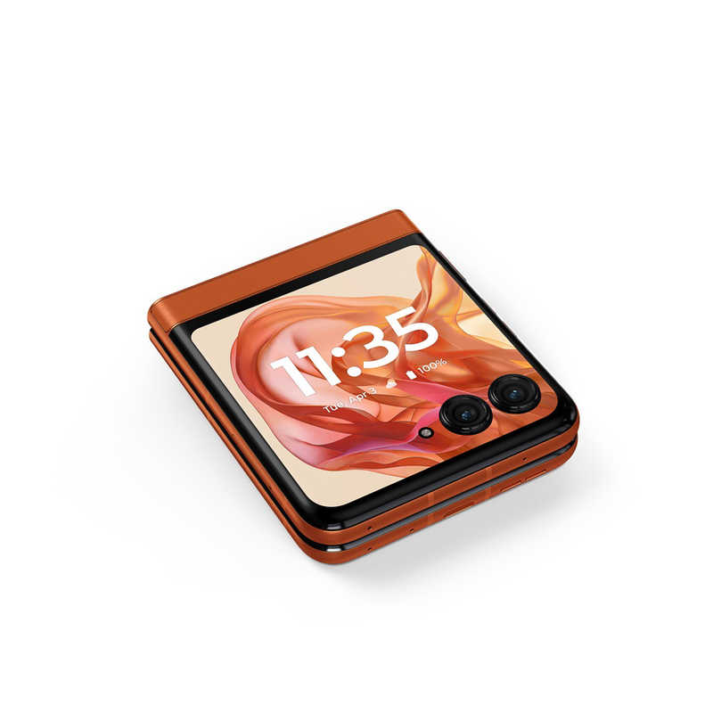 モトローラ モトローラ SIMフリースマートフォン razr 50 MediaTek Dimensity 7300X 6.9インチ メモリ/ストレージ：12GB/512GB スプリッツオレンジ PB230002JP PB230002JP