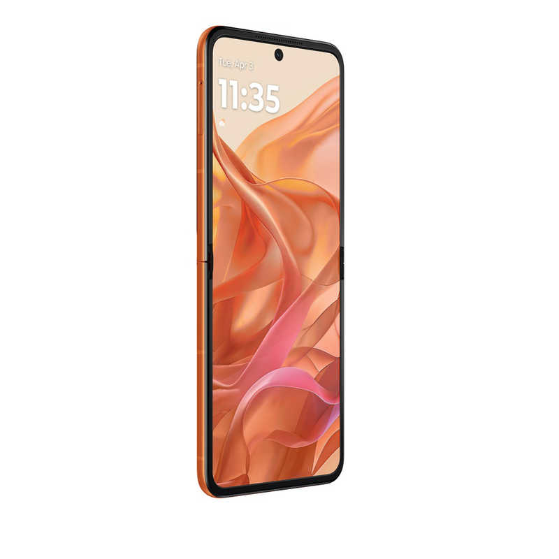モトローラ モトローラ SIMフリースマートフォン razr 50 MediaTek Dimensity 7300X 6.9インチ メモリ/ストレージ：12GB/512GB スプリッツオレンジ PB230002JP PB230002JP