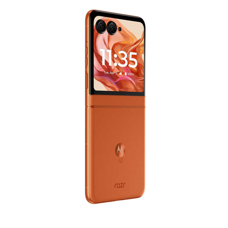 モトローラ モトローラ SIMフリースマートフォン razr 50 MediaTek Dimensity 7300X 6.9インチ メモリ/ストレージ：12GB/512GB スプリッツオレンジ PB230002JP PB230002JP