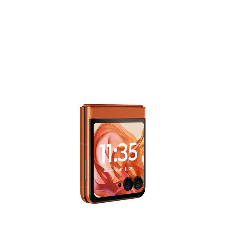 モトローラ モトローラ SIMフリースマートフォン razr 50 MediaTek Dimensity 7300X 6.9インチ メモリ/ストレージ：12GB/512GB スプリッツオレンジ PB230002JP PB230002JP