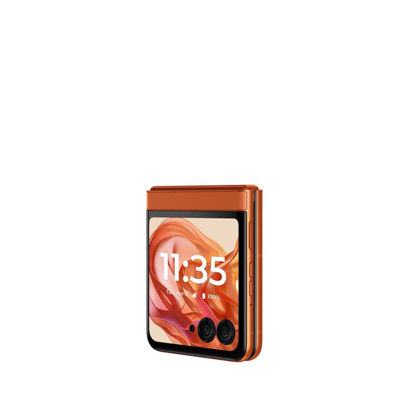 モトローラ モトローラ SIMフリースマートフォン razr 50 MediaTek Dimensity 7300X 6.9インチ メモリ/ストレージ：12GB/512GB スプリッツオレンジ PB230002JP PB230002JP
