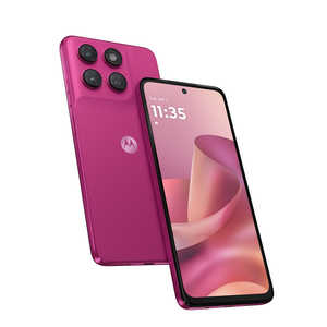 ���g���[�� SIM�t���[ moto g37j MediaTek Dimensity 6300 6.72�C���` ������/�X�g���[�W�F4GB/128GB PANTONE Fuchsia Red (�t���[�V�����b�h) PBCK0003JP