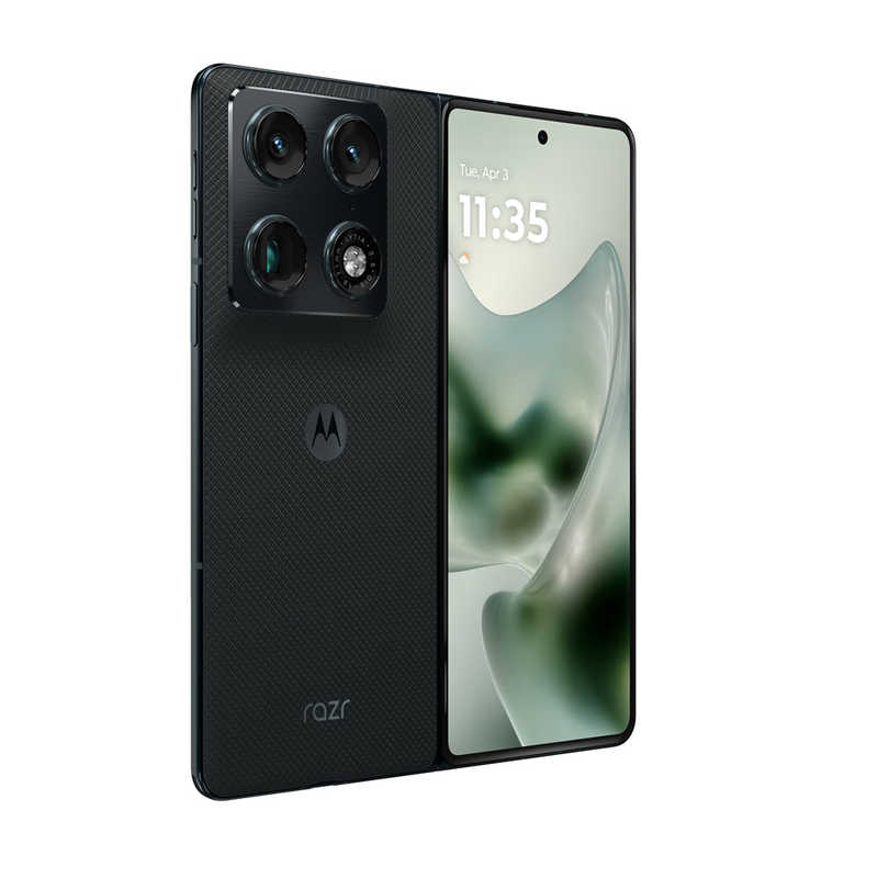 モトローラ モトローラ SIMフリースマートフォン motorola razr fold / Snapdragon 8 Gen 5 / 8.1インチ 12GB+256GB PANTONE Blackened Blue PBAX0070JP PBAX0070JP