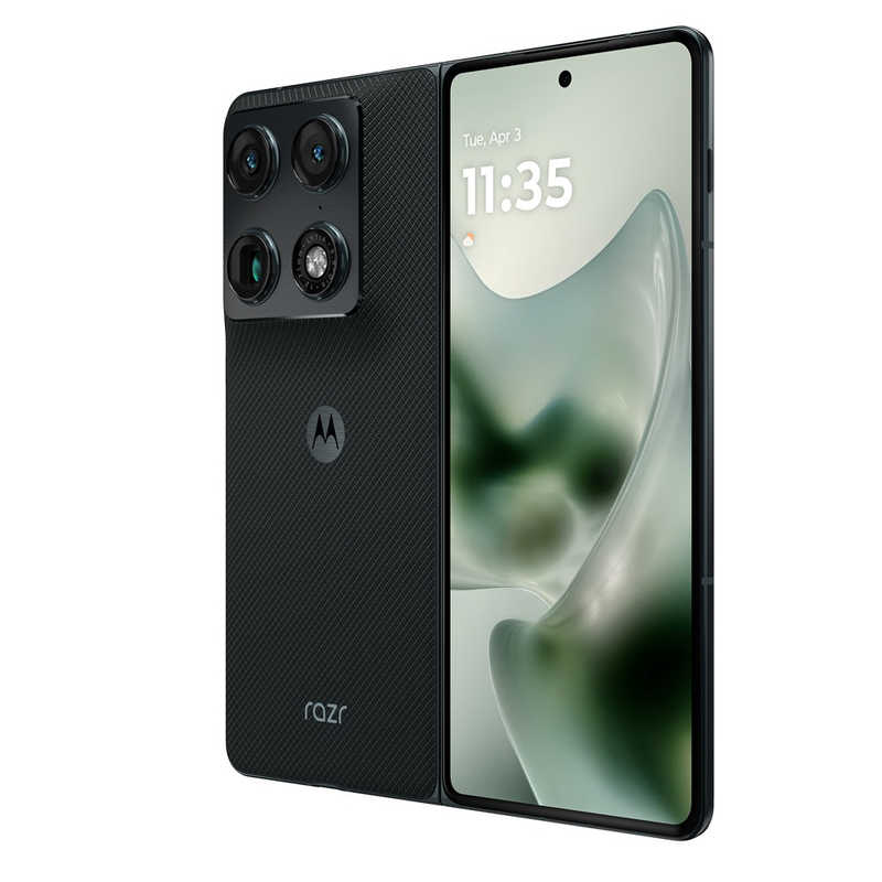 モトローラ モトローラ SIMフリースマートフォン motorola razr fold / Snapdragon 8 Gen 5 / 8.1インチ 12GB+256GB PANTONE Blackened Blue PBAX0070JP PBAX0070JP