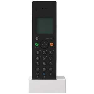 プラスマイナスゼロ デジタルコードレス留守番電話機［子機１台／コードレス］ XMT-Z040(B)