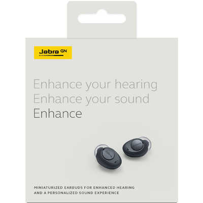 GNヒアリングジャパン 【デジタル補聴器】Jabra Enhance ダークグレー ...