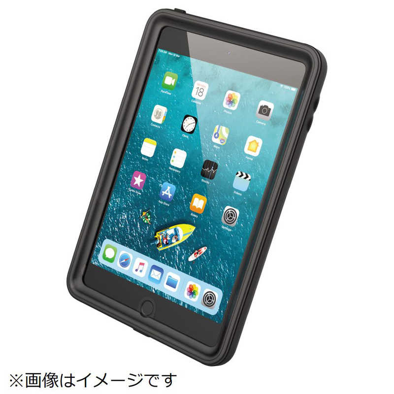 トリニティ トリニティ iPad mini 5用 カタリスト完全防水ケース CT-WPIPDM19-BK ブラック CT-WPIPDM19-BK ブラック