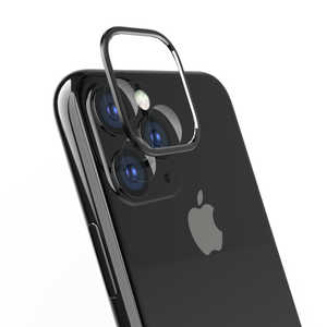 トリニティ iPhone 11 6.1インチ カメラレンズ保護セット ブラック TR-IP19M-LBPP-BK