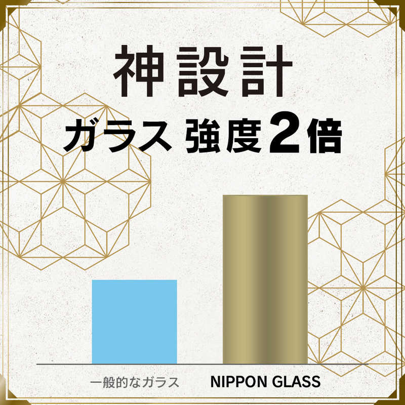 NIPPONGLASS NIPPONGLASS iPhone SE 第2世代 4.7インチ 8 7 6s 6 神設計ガラス 光沢 ブラック TY-IP204-GMF-GNCCBK TY-IP204-GMF-GNCCBK