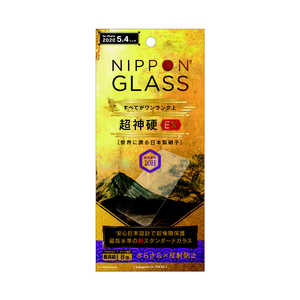 NIPPONGLASS iPhone 12 mini 5.4インチ対応 超神硬EX 8倍強化 反射防止 TY-IP20S-GL-DXAG