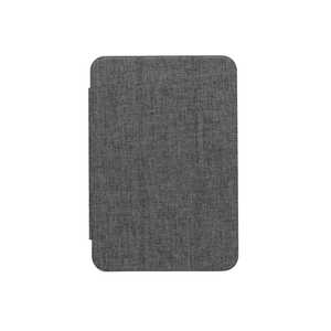 トリニティ iPad mini(第6世代) 背面クリア フリップシェルケース ブラック TR-IPD218-FS-MGBK
