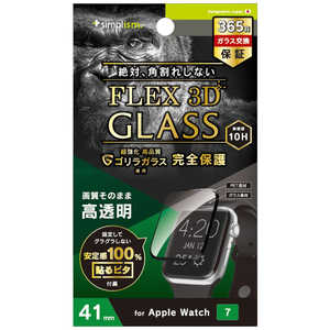 ȥ˥ƥ AppleWatch7(41mm) [FLEX 3D] ʣե졼६饹  TRAW2141GH3FGOCBK