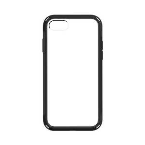 トリニティ iPhone SE 第3世代/第2世代/8/7専用 [GRAV] 衝撃吸収 ハイブリッドケース ブラック TR-IP224-GR-CLBK