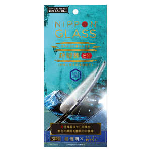 NIPPONGLASS iPhone 14 Plus/13 Pro Max ［NIPPON GLASS］ 超鍛錬EX 3段強化 ブルーライト低減 超透明 TY-IP22L2-GL-TGNB3CC