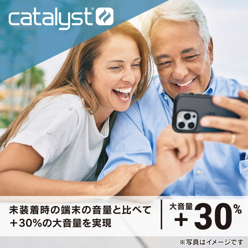 CATALYST CATALYST カタリスト iPhone 14 衝撃吸収ケース Influenceシリーズ ステルスブラック CTICIP22M2BK CTICIP22M2BK