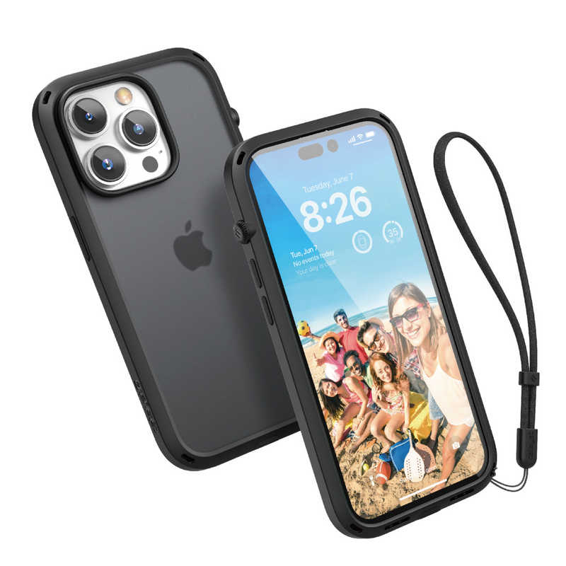 CATALYST CATALYST カタリスト iPhone 14 Pro 衝撃吸収ケース Influenceシリーズ ステルスブラック CTICIP22M3BK CTICIP22M3BK