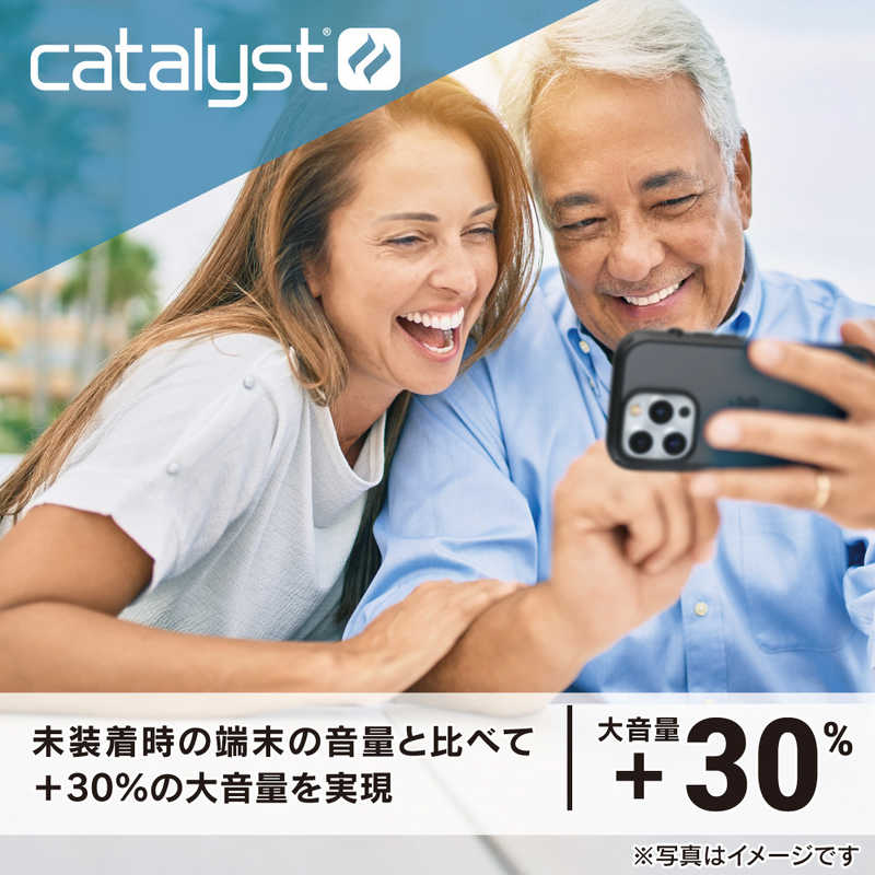 CATALYST CATALYST カタリスト iPhone 14 Pro 衝撃吸収ケース Influenceシリーズ ステルスブラック CTICIP22M3BK CTICIP22M3BK