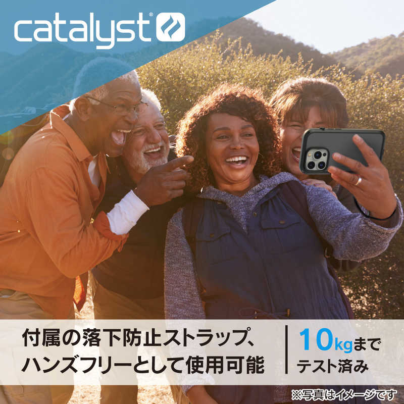CATALYST CATALYST カタリスト iPhone 14 Pro Max 衝撃吸収ケース Influenceシリーズ ステルスブラック CTICIP22L3BK CTICIP22L3BK