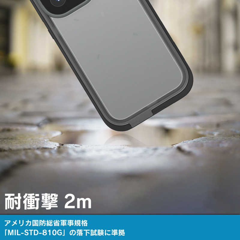 CATALYST CATALYST カタリスト iPhone 14 Pro 完全防水ケース ステルスブラック CTTPIP22M3BK CTTPIP22M3BK