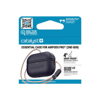 CATALYST AirPods Pro(第2世代)用 ケース ブラック CTESCAPP22BK の
