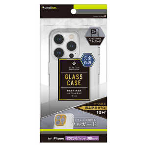 gjeB iPhone15 Pro 6.1C` [GLASSICA Solid] ݌v wʃKXP[X NA TR-IP23M3-CGSL-PCCCL