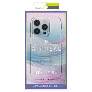 ȥ˥ƥ iPhone15 Pro 6.1 [AIR-REAL INVISIBLE] Ķ̩߷ ̥ ꥢ TR-IP23M3-ARPSL-CL