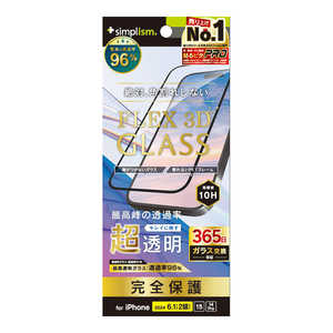 gjeB iPhone 16(6.1C`)mFLEX 3Dn  t[KX ubN TR-IP24M2-G3-ARCCBK