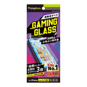 gjeB iPhone 16(6.1C`) mGaming Glassn ˖h~ Q[pKX TR-IP24M2-GLSG-EAG