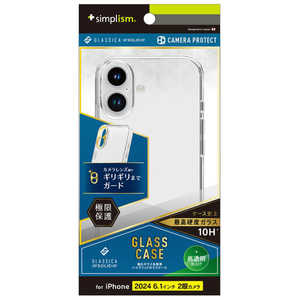 gjeB iPhone 16(6.1C`) mGLASSICA Solidn ݌v wʃKXP[X NA TR-IP24M2-CGSL-PCCCL