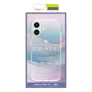 ȥ˥ƥ iPhone 16(6.1)AIR-REAL INVISIBLE Ķ̩߷ ̥ ꥢ TR-IP24M2-ARPSL-CL