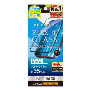 gjeB iPhone 16 Pro(6.3C`) mFLEX 3Dn FȂu[Cgጸ t[KX ubN TR-IP24M3-G3-B3CCBK
