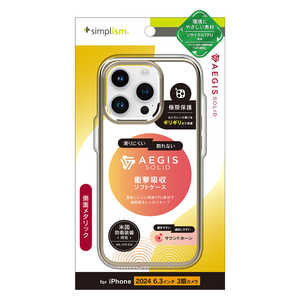 gjeB iPhone 16 Pro(6.3C`) mAegis Solidn ݌vtJo[TPUP[X ^bNx[WS[h TR-IP24M3-AGSL-CLBGD