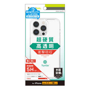 gjeB iPhone 16 Pro(6.3C`) mTurtlen nCubhP[X NA TR-IP24M3-TT-CL