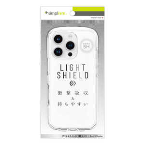 ȥ˥ƥ iPhone 16 Pro(6.3) LIGHT SHIELD ׷ۼ ϥ֥åɥꥢ TR-IP24M3-LD-CLCL
