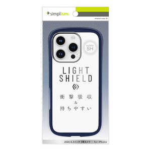 ȥ˥ƥ iPhone 16 Pro(6.3) LIGHT SHIELD ׷ۼ ϥ֥åɥꥢ ͥӡ TR-IP24M3-LD-CLNV