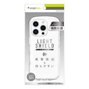 ȥ˥ƥ iPhone 16 Pro(6.3) LIGHT SHIELD Solid Ķ̩߷ ׷ۼ ϥ֥åɥꥢ TR-IP24M3-LDSL-CLCL