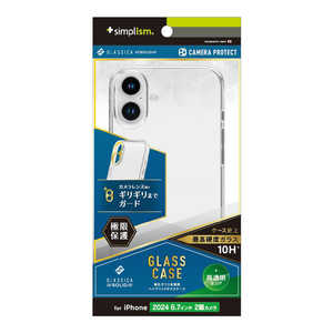 gjeB iPhone 16 Plus(6.7C`) mGLASSICA Solidn ݌v wʃKXP[X NA TR-IP24L2-CGSL-PCCCL