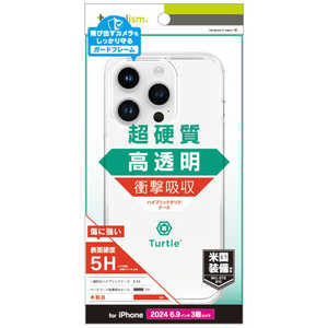 ȥ˥ƥ iPhone 16 Pro Max(6.9) Turtle ϥ֥åɥ ꥢ TR-IP24L3-TT-CL