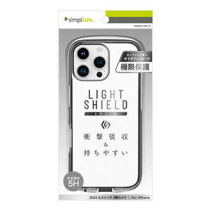 gjeB iPhone 16 Pro Max(6.9C`) mLIGHT SHIELD Solidn ݌v Ռz nCubhNAP[X TR-IP24L3-LDSL-CLCL