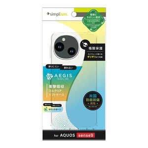 ȥ˥ƥ AQUOS sense9 Aegis Solid ե륫С TPU ꥢ TR-AQ24S-AGSL-CL