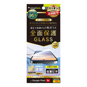 �g���j�e�B Google Pixel 9a �t���J�o�[ ������ ��ʕی십���K���X �ʒu�s�^ TR-PX259A-GLI-CSARCC