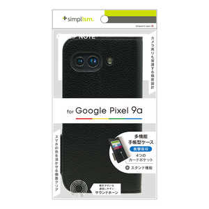 gjeB Google Pixel 9a mFlipNoten ϏՌtbvm[gP[X ubN TR-PX259A-FN-SHBK