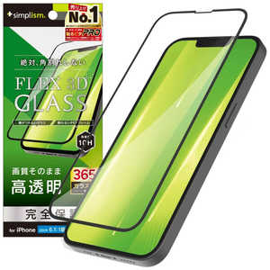 gjeB iPhone 16e/ 14/ 13/ 13Pro [FLEX 3D] tB  t[KX ubN TR-IP25S-G3-CCBK