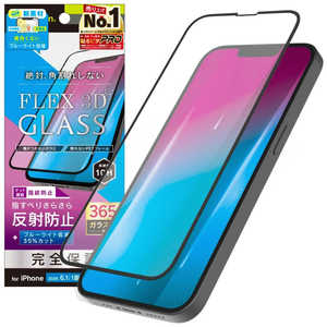 gjeB iPhone 16e/ 14/ 13/ 13Pro [FLEX 3D] tB ˖h~ FȂu[Cgጸ t[KX ubN TR-IP25S-G3-B3AGBK