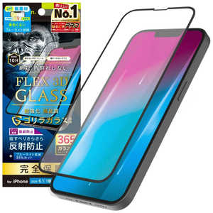 gjeB iPhone 16e/ 14/ 13/ 13Pro [FLEX 3D] tB SKX ˖h~ FȂu[Cgጸ t[KX ubN TR-IP25S-G3-GOB3A