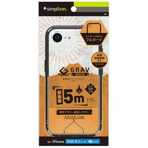 gjeB iPhone 16e mGRAV Solid UNLIMITEDn ݌v Ռz nCubhP[X ubN TR-IP25S-GRUSL-CLBK