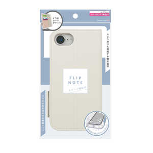 gjeB iPhone 16e ajouter AWe mFlipNoten ϏՌtbvm[gP[X zCg AJ-IP25S-FN-SHWT