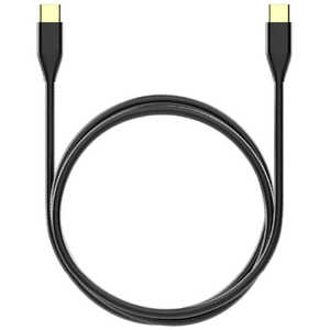トリニティ Gorillaケーブル C to C 60W 100cm ジェットブラック TR-CACC10-GOBK トリニティ Gorillaケーブル C to C 60W 100cm ジェットブラック TR-CACC10-GOBK