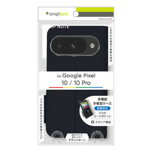 gjeB Google Pixel 9 p / 9 Pro p mFlipNoten ϏՌtbvm[gP[X ubN TR-PX2510-FN-SHBK